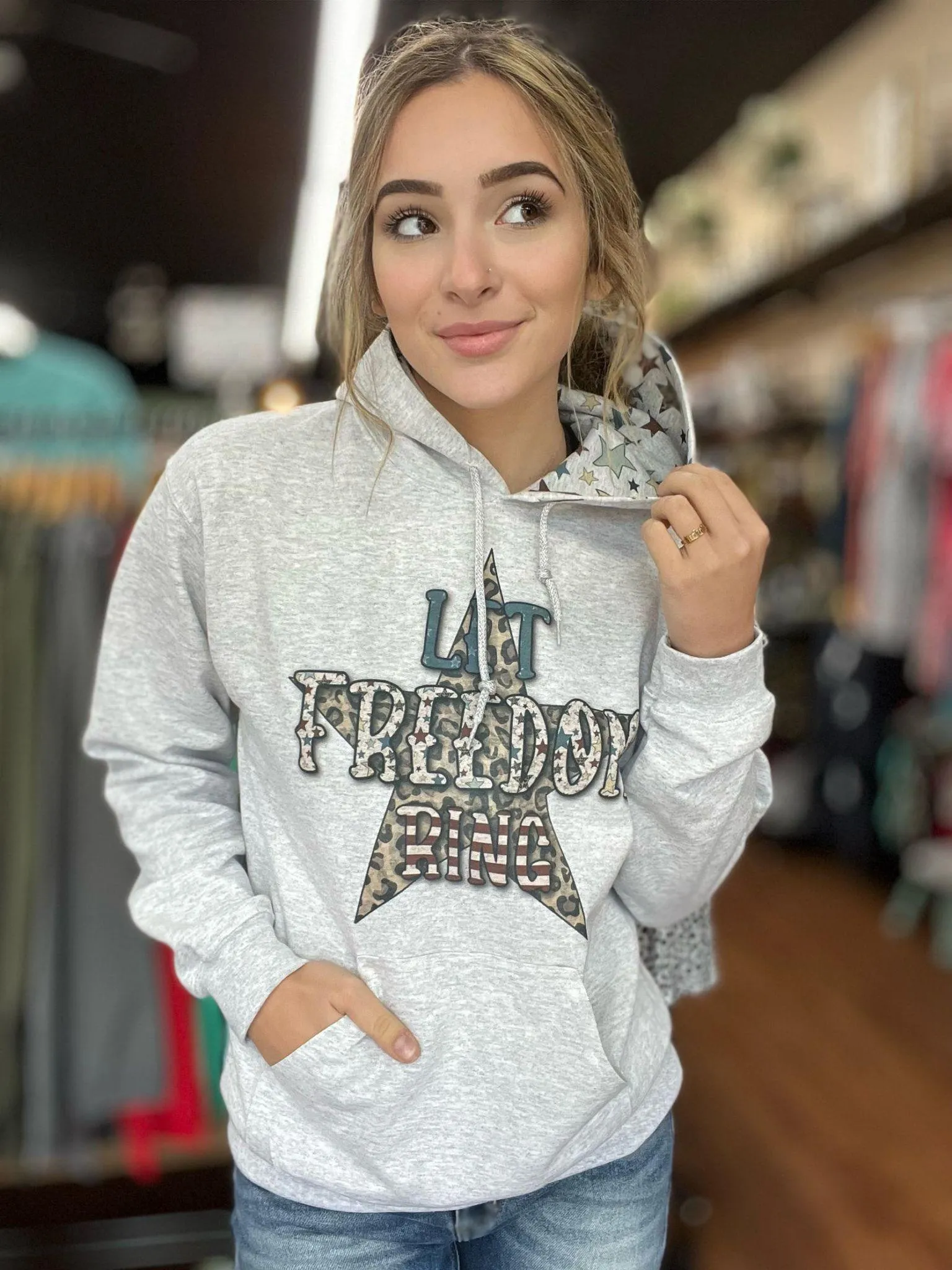 Let Freedom Ring Hoodie