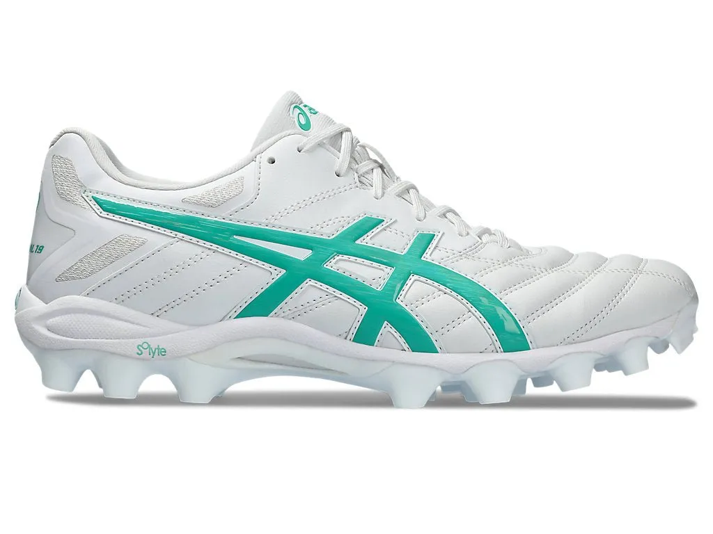 ASICS MEN'S GEL-LETHAL 19 WHITE/GREEN FOOTBALL BOOTS