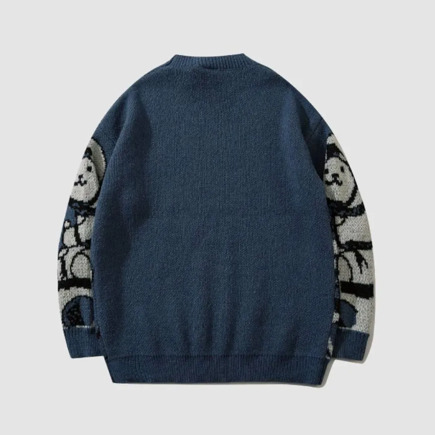 Astronaut Pattern Sweater