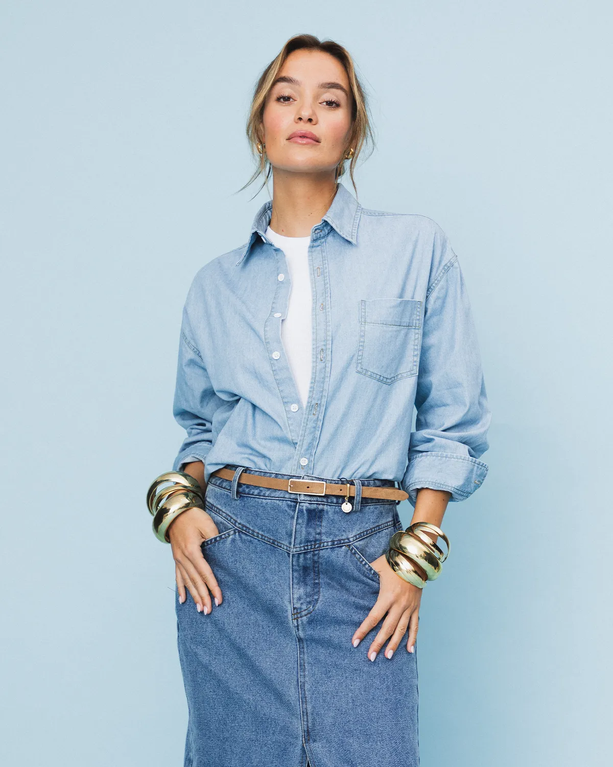 Ayla Denim Shirt