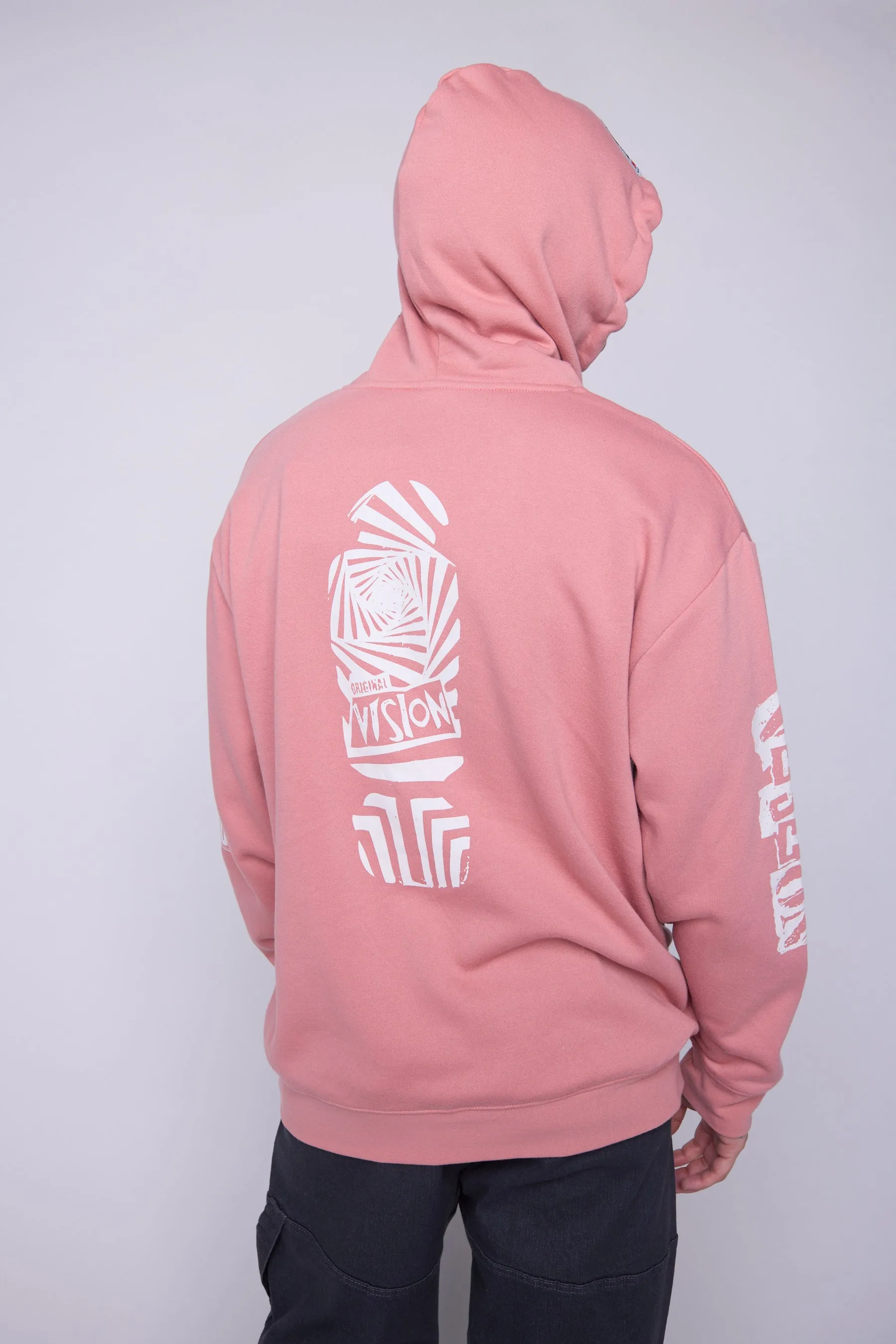 Team Logo Hoodie - Dusty Rose