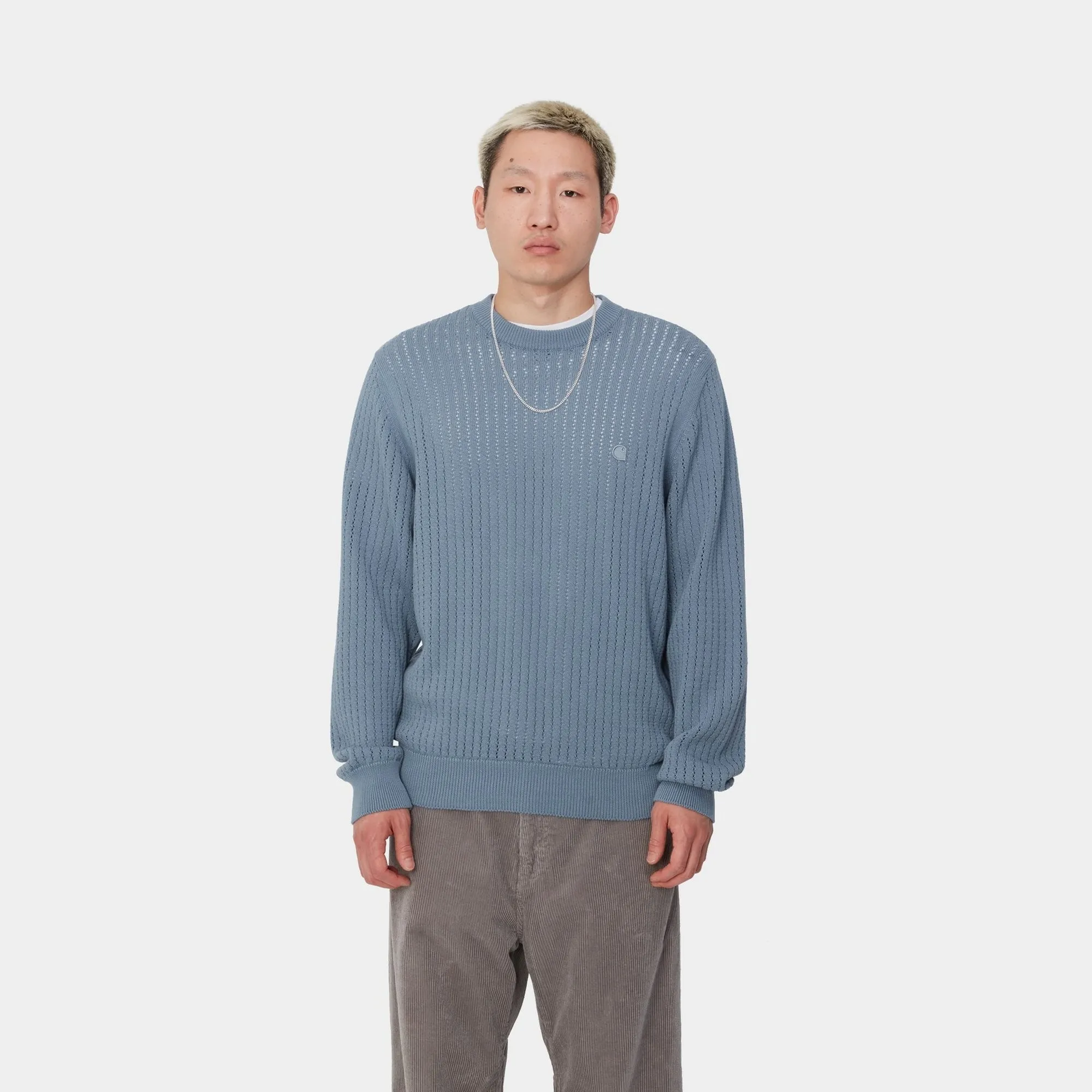 Caleb Sweater | Misty Sky