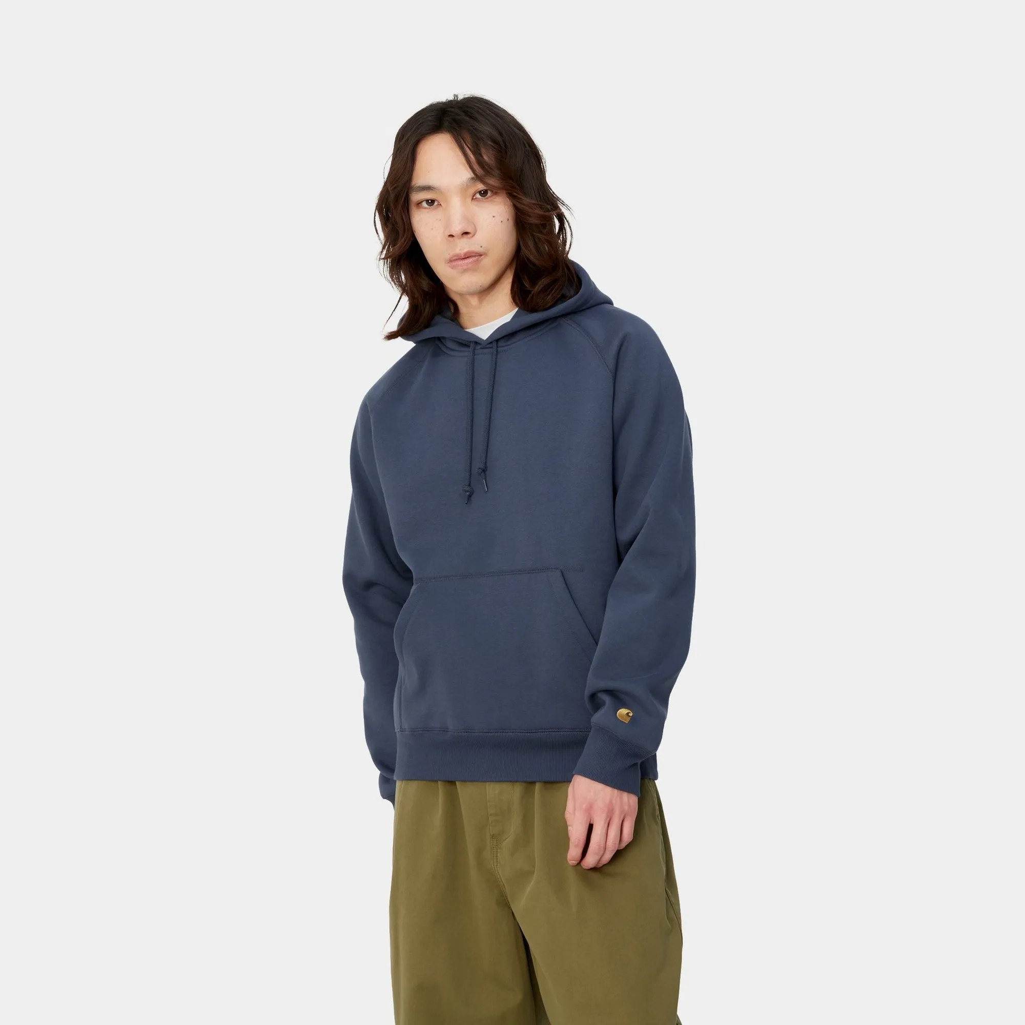 Hooded Chase Sweatshirt | Blue