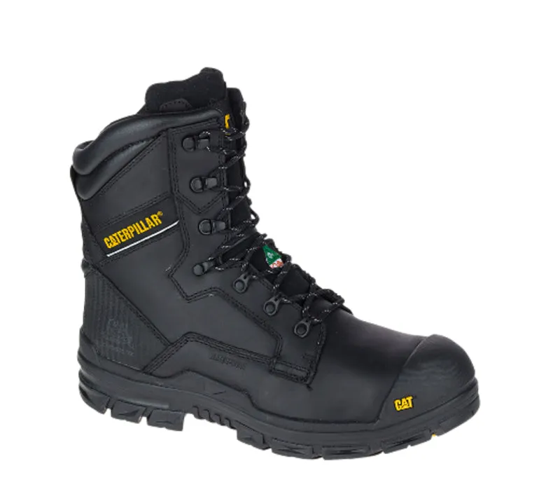 CAT Scaffold Men's 8  Composite Toe Safety Boot - black