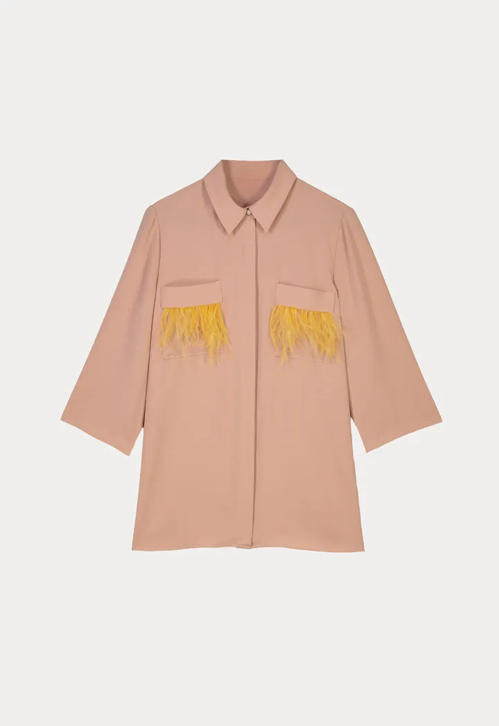 Pocket Fringes Shirt