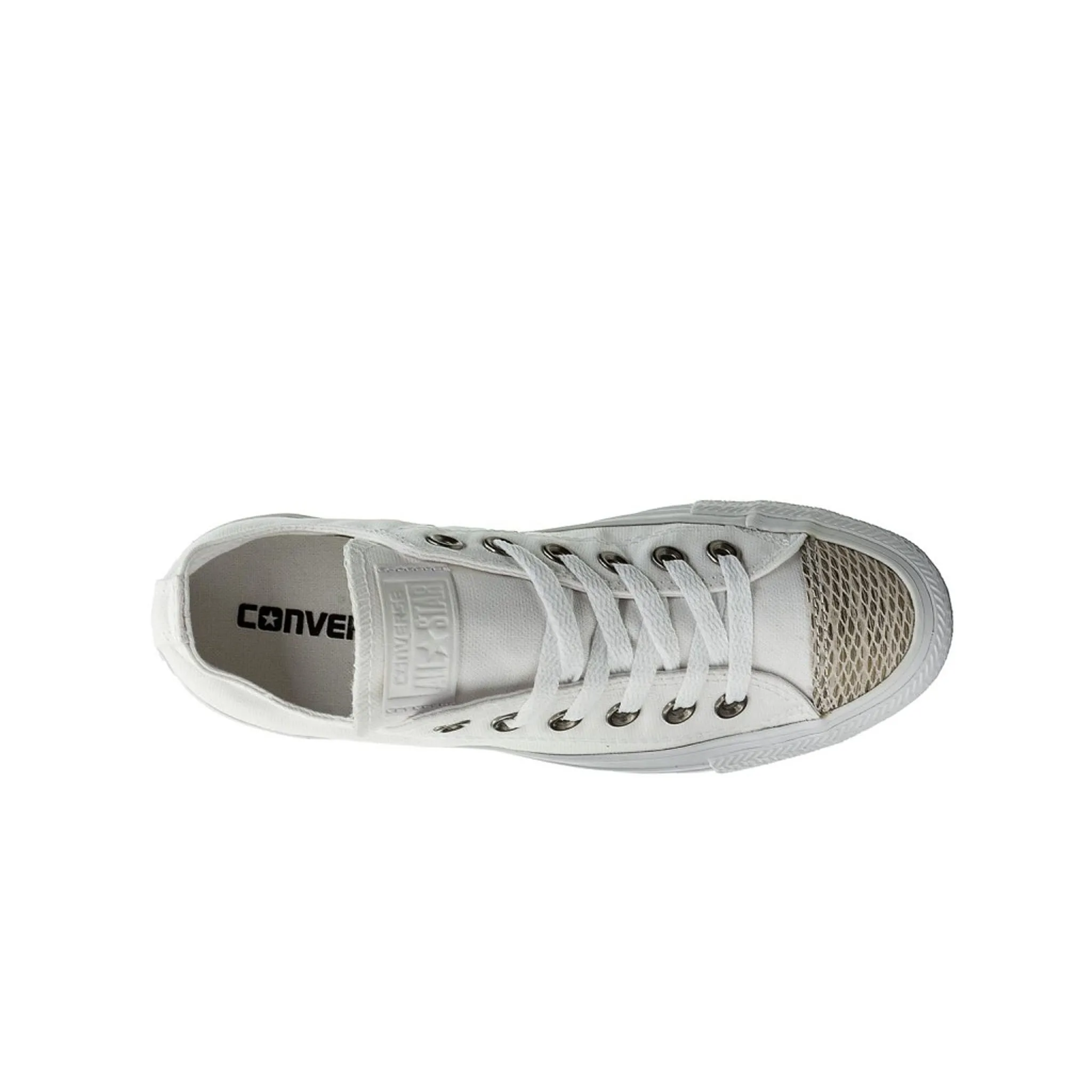 Converse Chuck Taylor All Star OX Womens White Plimsolls