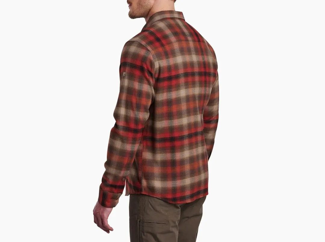 'Kuhl' Men's Law Flannel Button Down - Mineral Ice