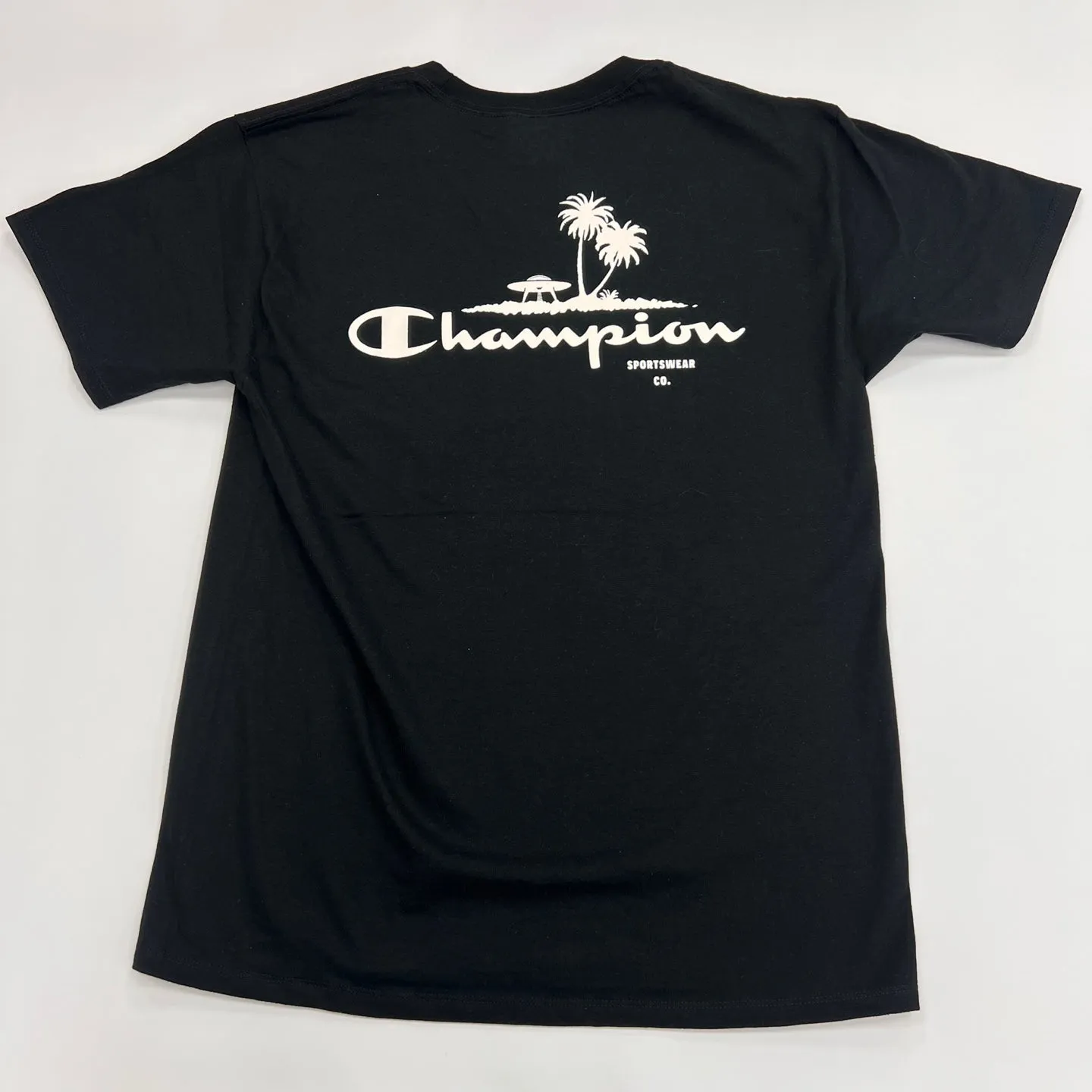 Champion Logo Graphic Print T-Shirt