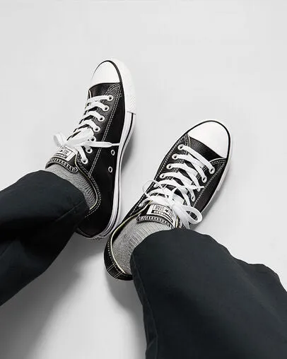 Converse - Chuck Taylor All Star Leather Black Low Top 132174C