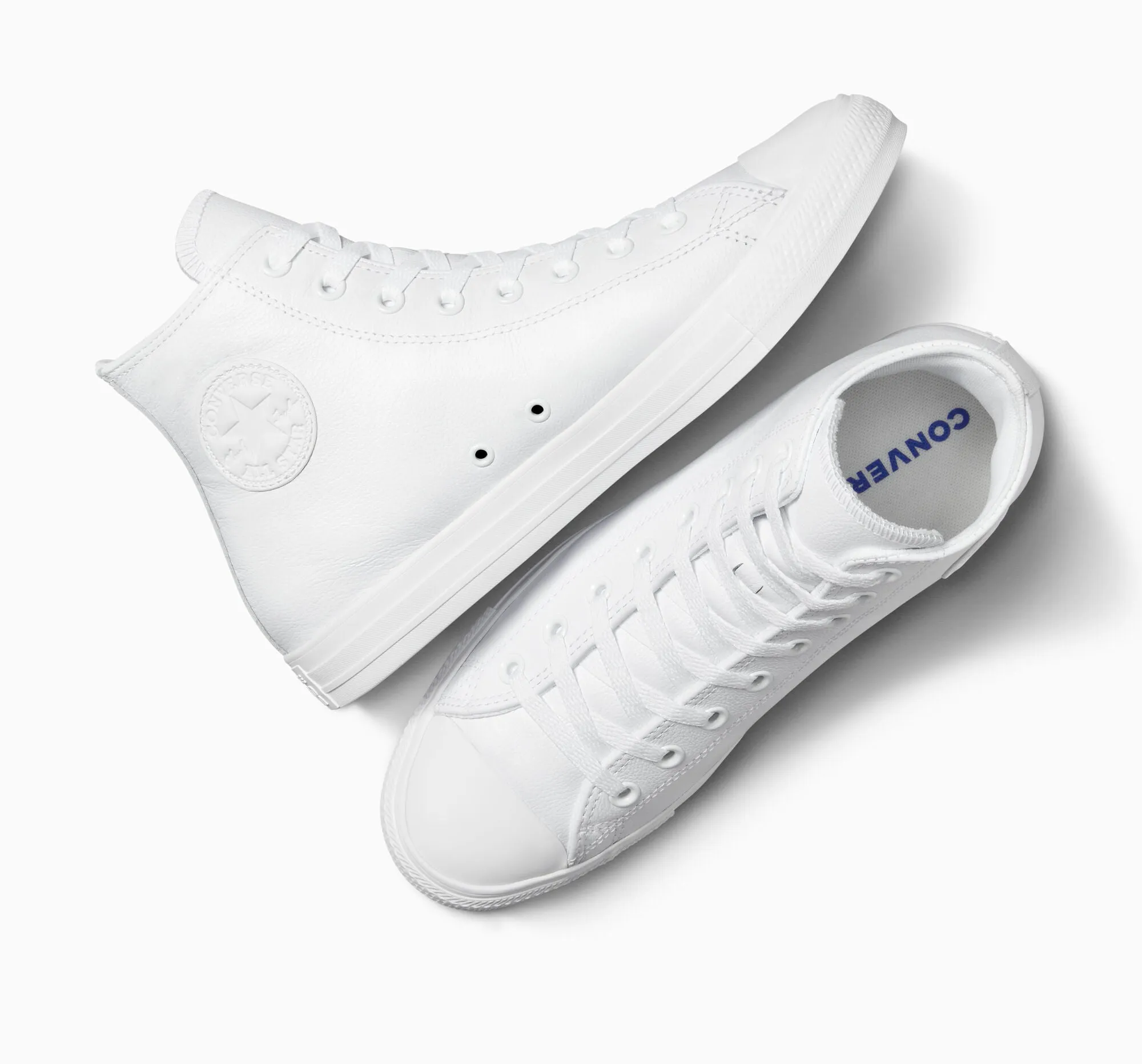 Converse - Chuck Taylor All Star Mono Leather High Top White 1T406