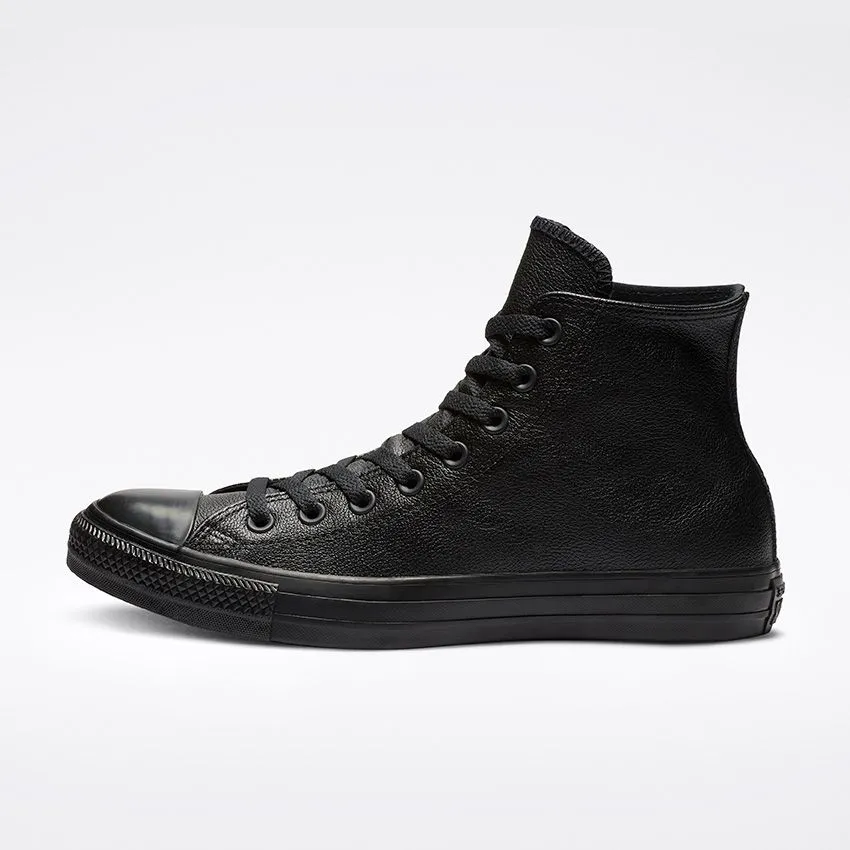 Converse - Chuck Taylor All Star Leather High Top Mono Black 135251C