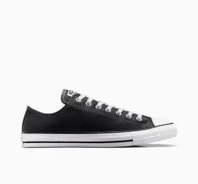 Converse - Chuck Taylor All Star Leather Black Low Top 132174C