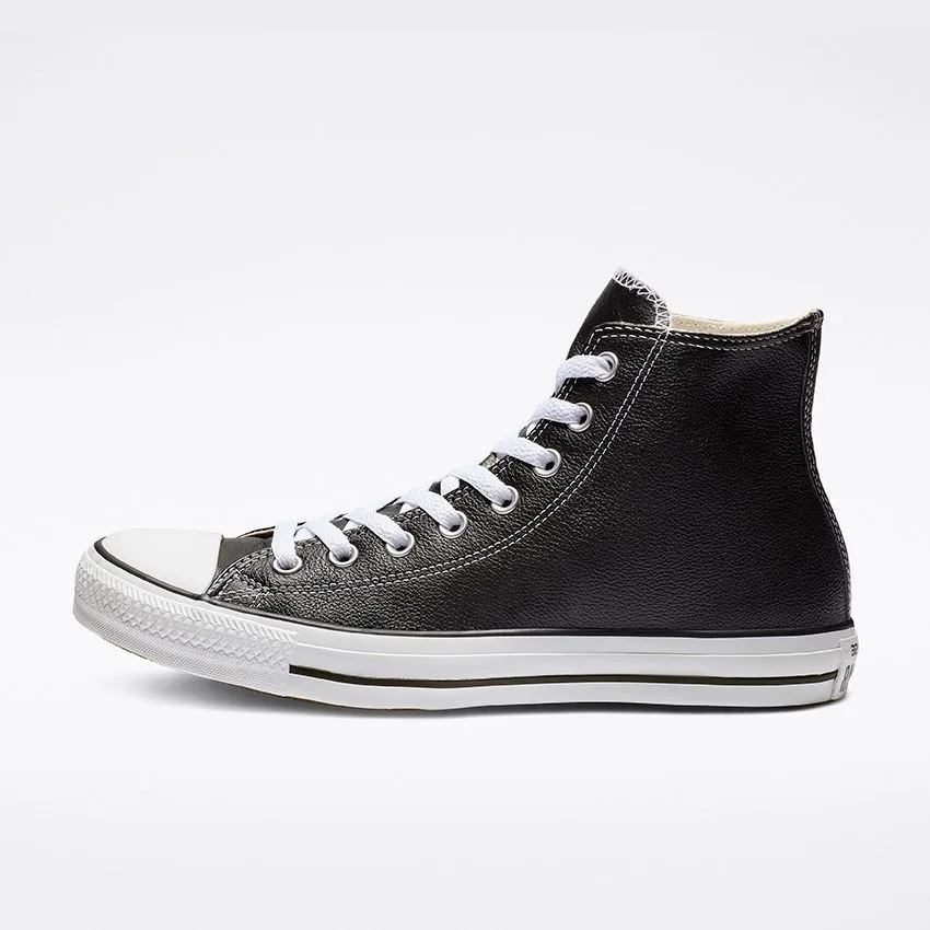 Converse -Chuck Taylor All Star Leather High Top Black/White 132170C