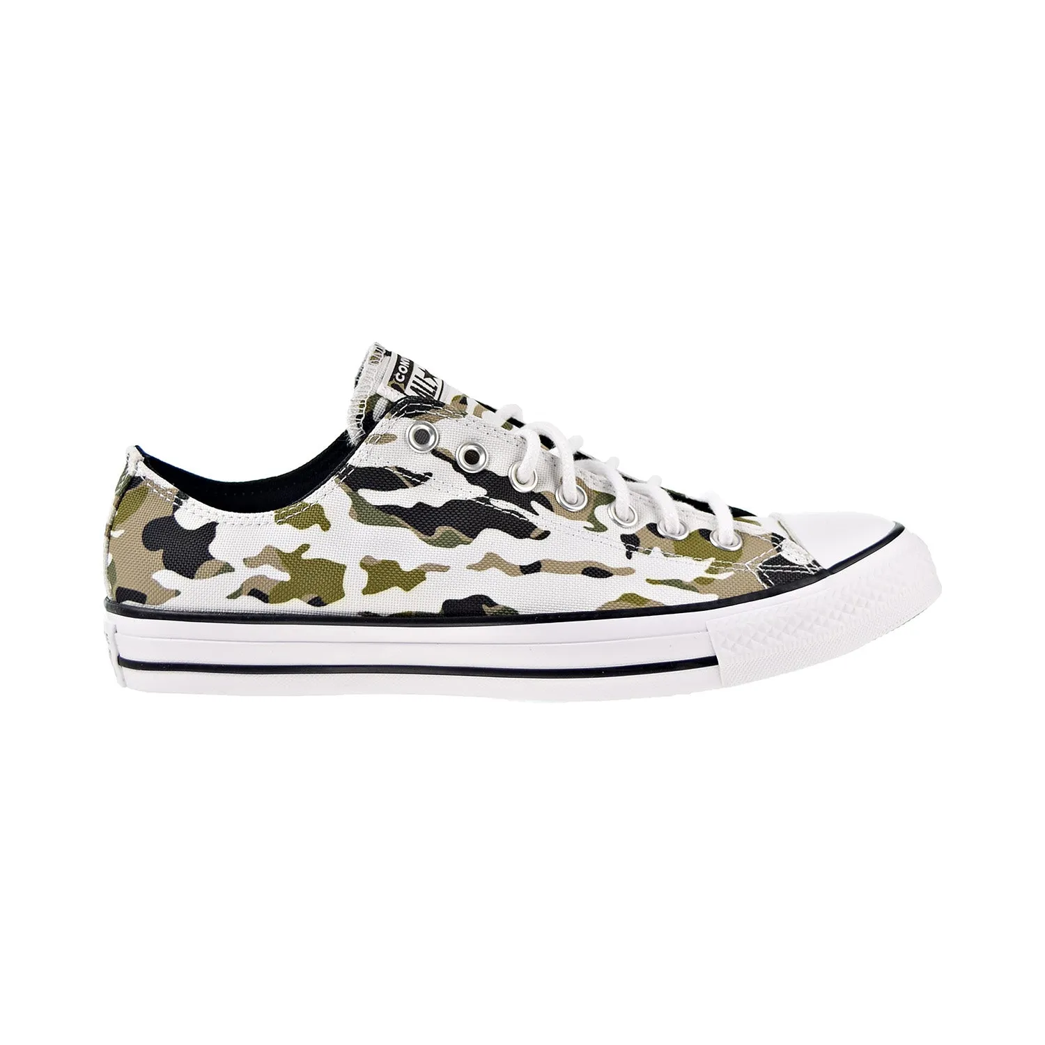 Converse Chuck Taylor All Star Camo Men's Shoes Vintage White-Black-White