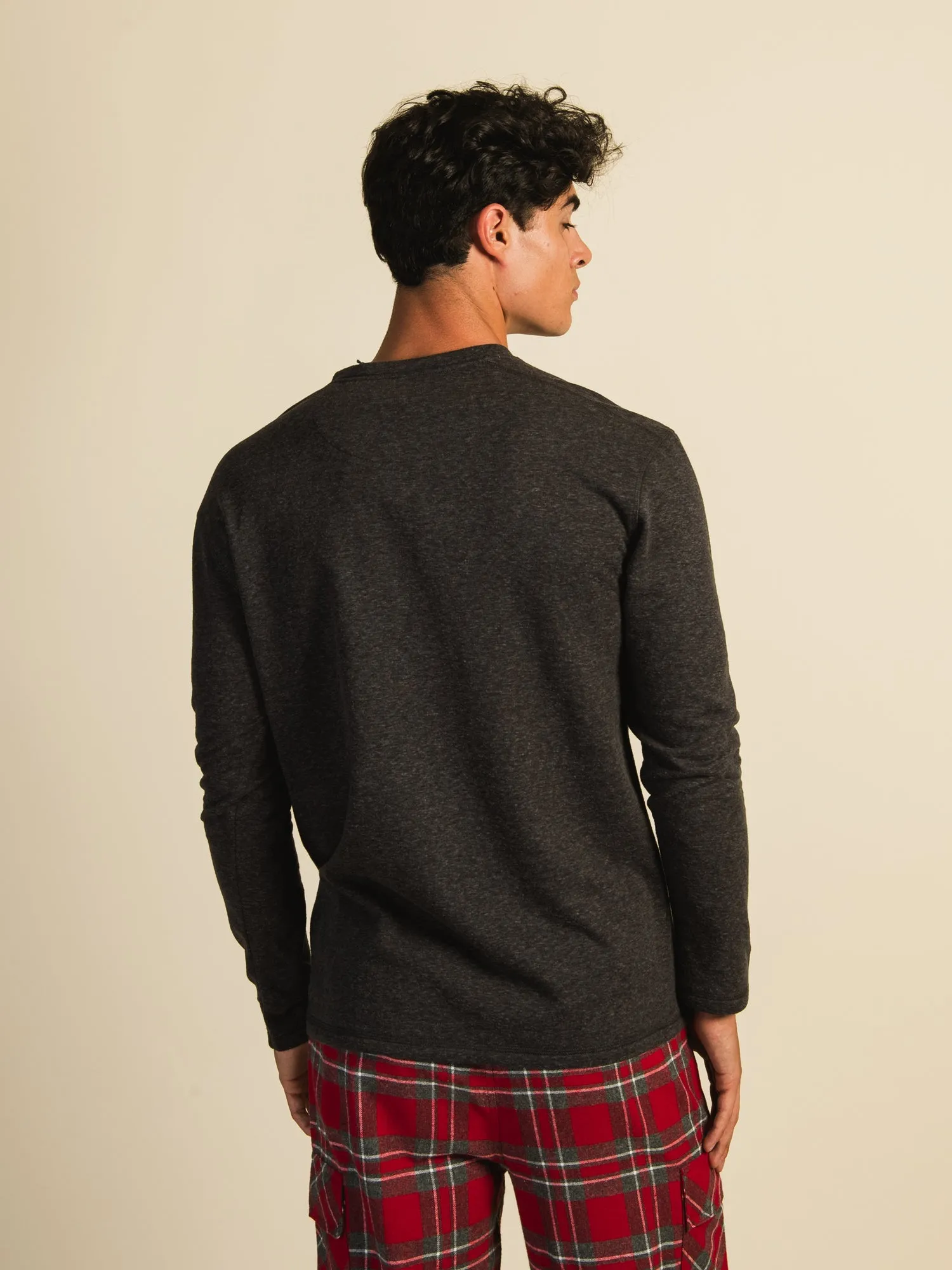 KOLBY HUGH LONG SLEEVE HENLEY