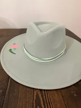 Custom Hat - Sage Flower