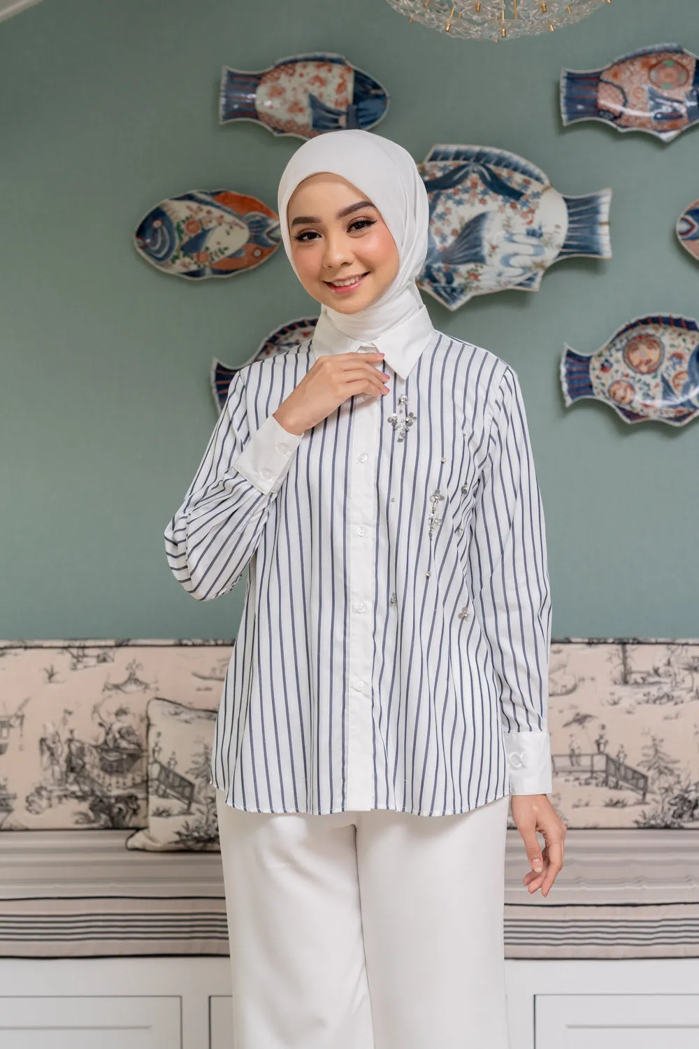 Disya Shirt Charcoal