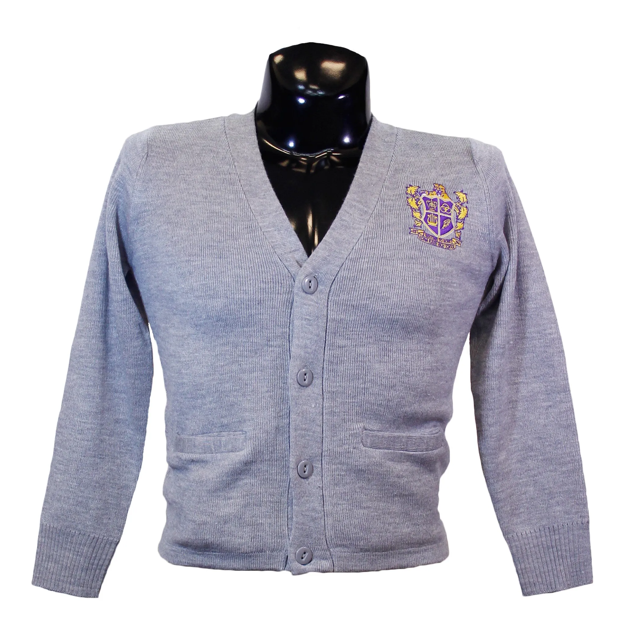 Edna Karr Grey Cardigan