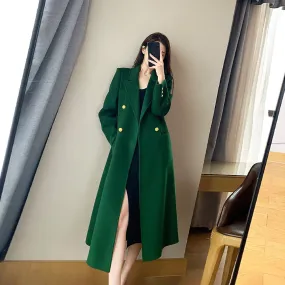 Ella Double Face Wool Long Coat