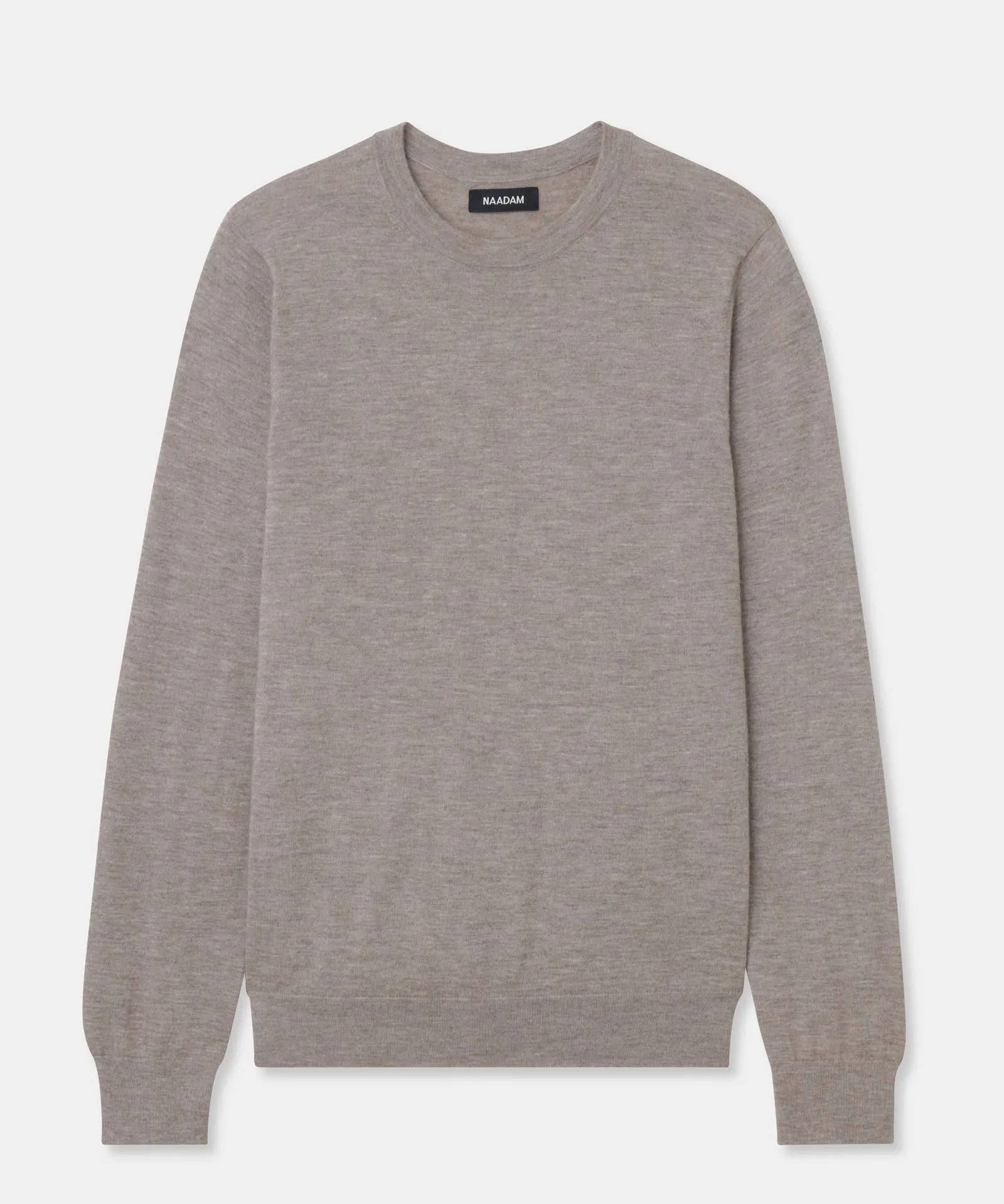 Fancy Cashmere Long Sleeve Crewneck