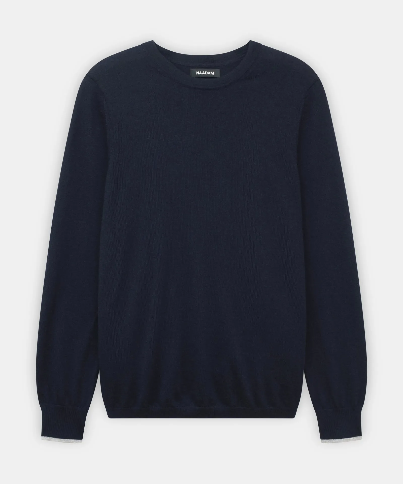 Fancy Cashmere Long Sleeve Crewneck