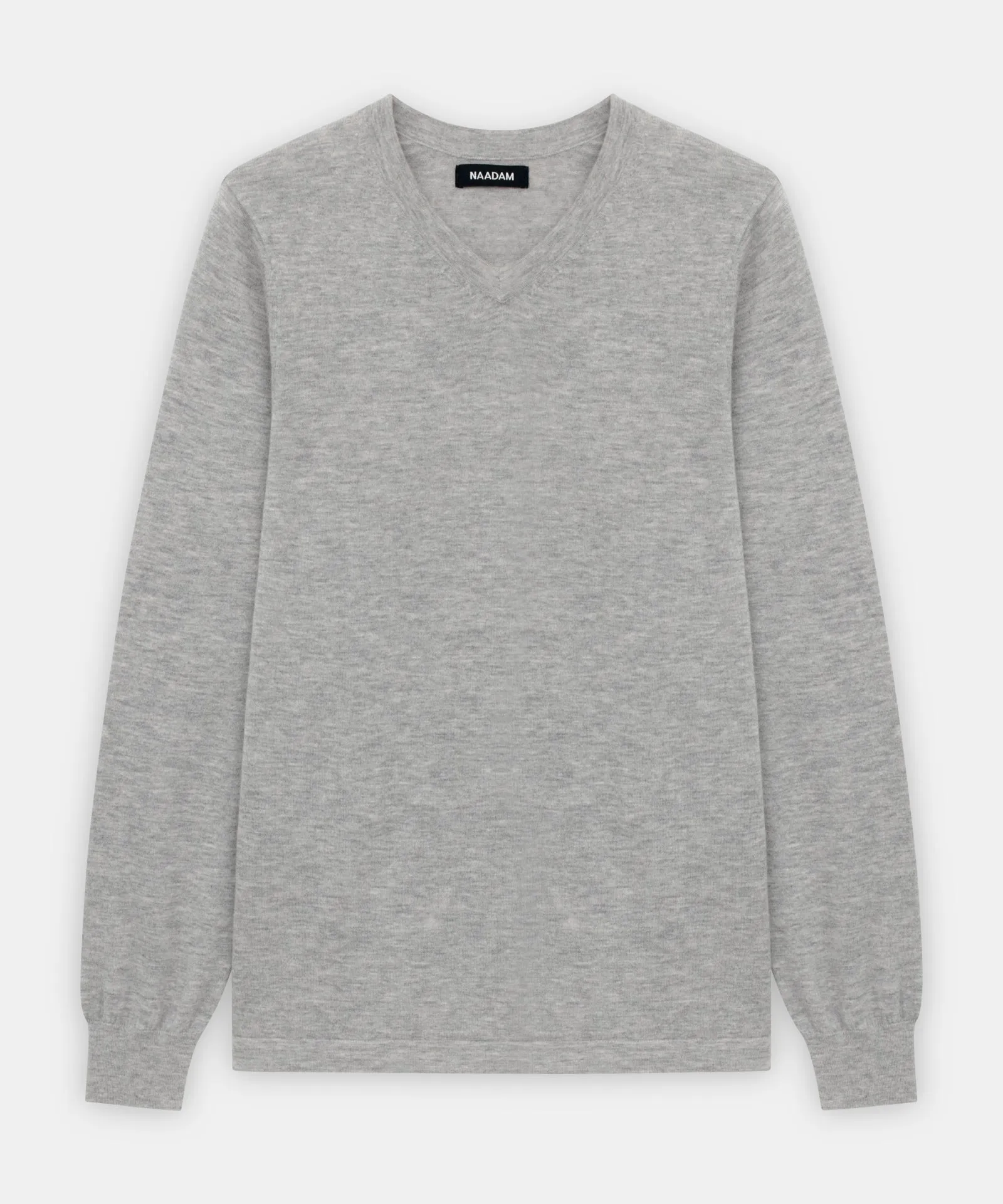 Fancy Cashmere Long Sleeve V-Neck