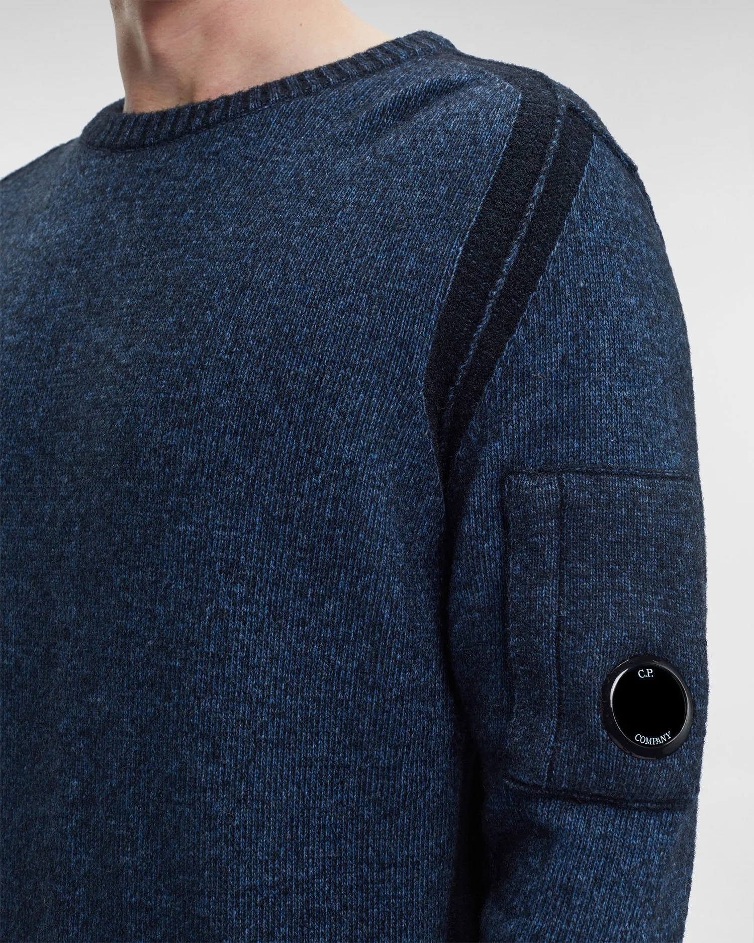 Fleece Knit Jumper Riviera Blue