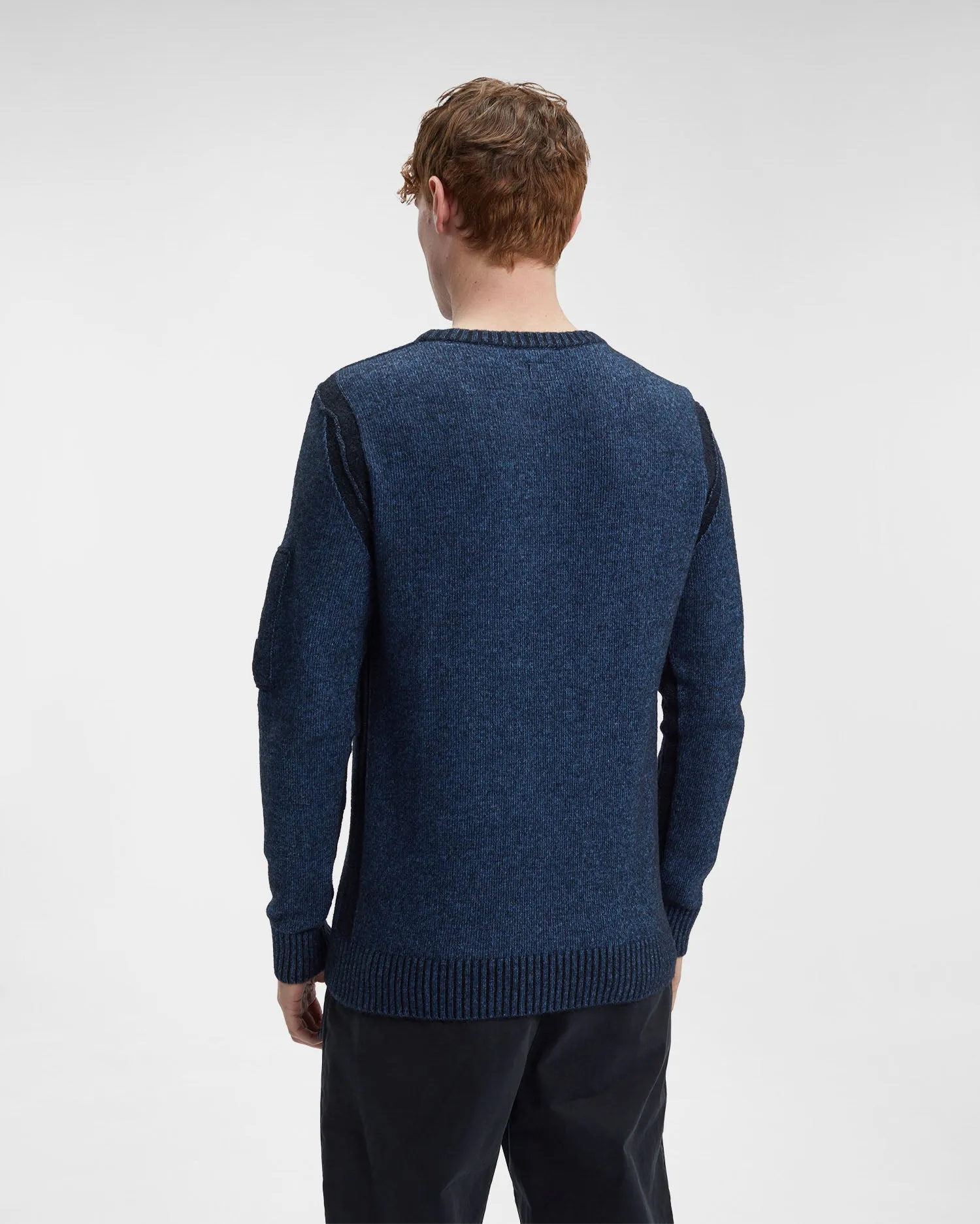 Fleece Knit Jumper Riviera Blue