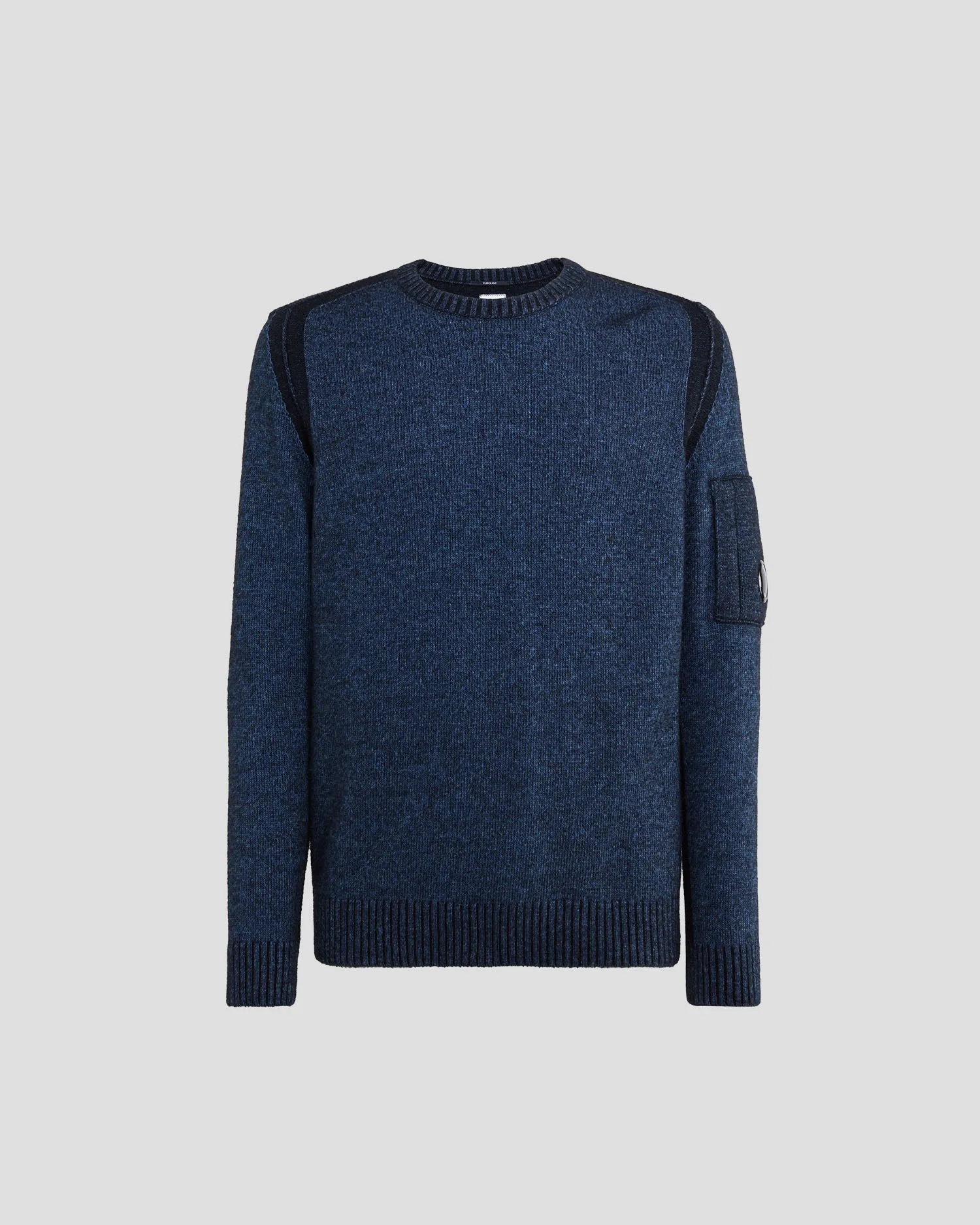 Fleece Knit Jumper Riviera Blue