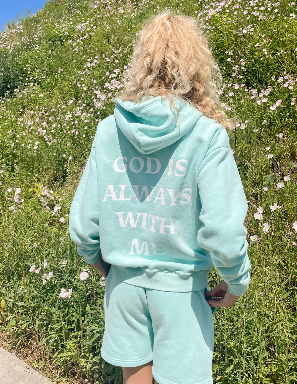 God is Always With Me Unisex Hoodie