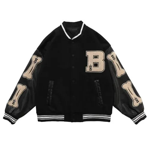 Baseball Long Sleeve College Jacket