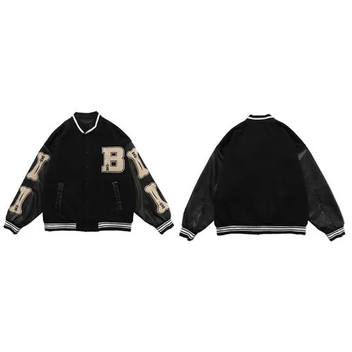 Baseball Long Sleeve College Jacket