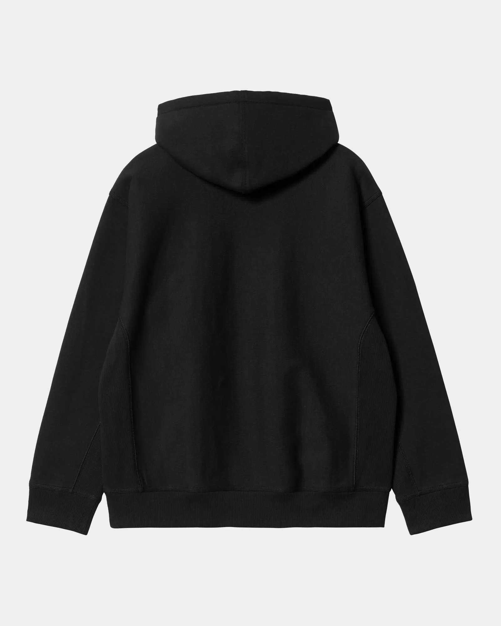 Hooded American Script Sweatshirt | Black