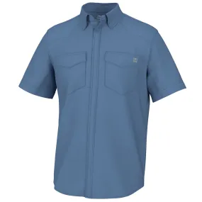 'Huk' Men's Diamond Back Button Down - Quiet Harbor