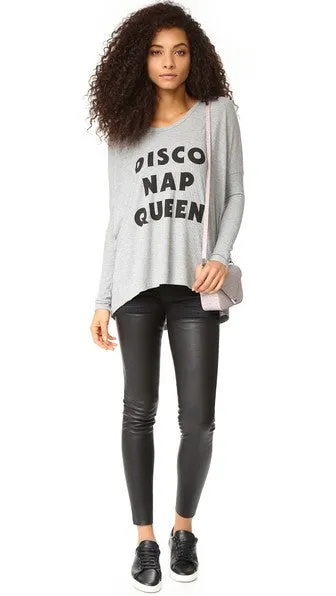 Wildfox Disco Nap Queen Alana Long Sleeve Shirt