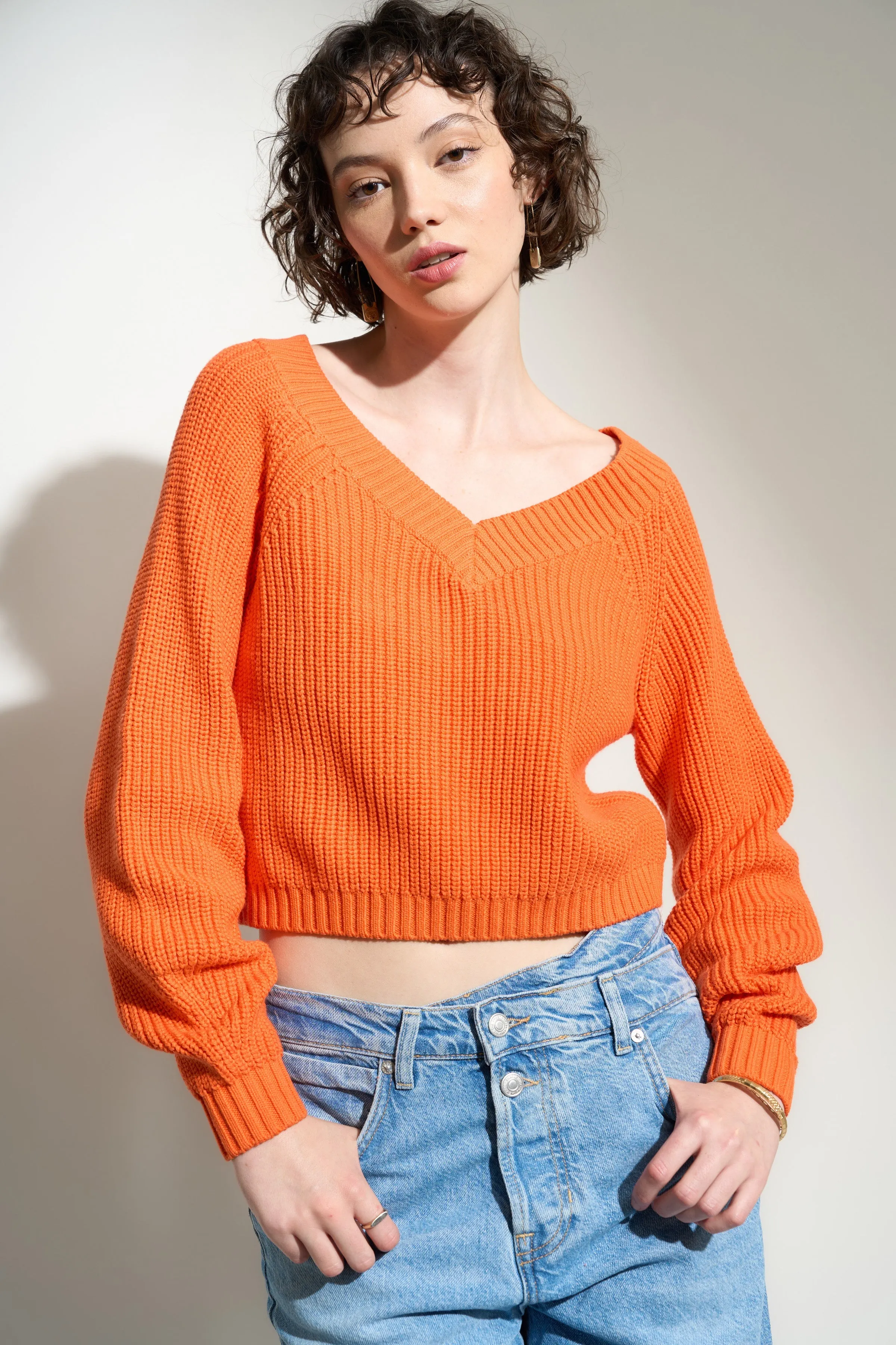 Issie Sweater - Orange