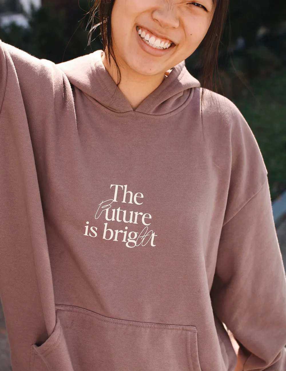 The Future is Bright Unisex Hoodie