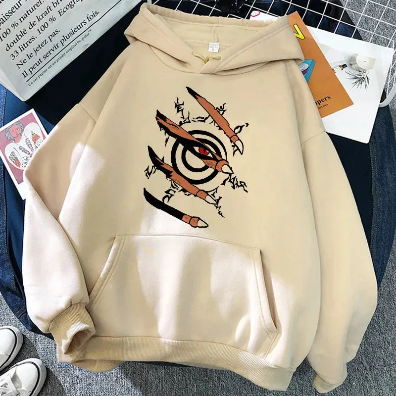 Sweatshirt Naruto Hoodie Japanese Anime Akatsuki Hoodies Women Funny Cartoon Graphic Cartoon Unisex Manga Sweatshirts Female Kid