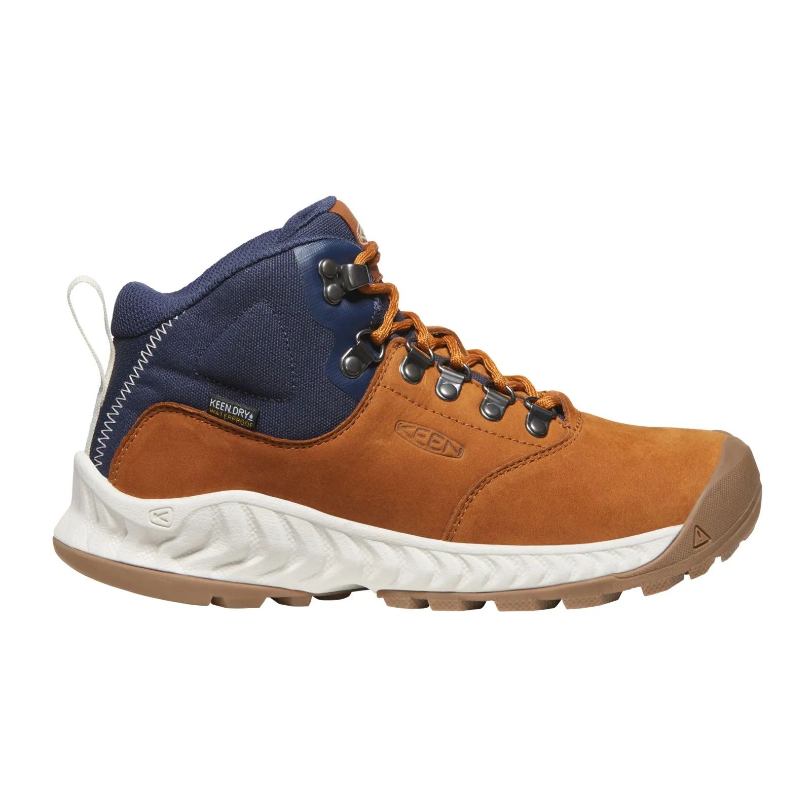 Keen NXIS Explorer Mid Waterproof Hiking Boot (Women) - Maple/Birch