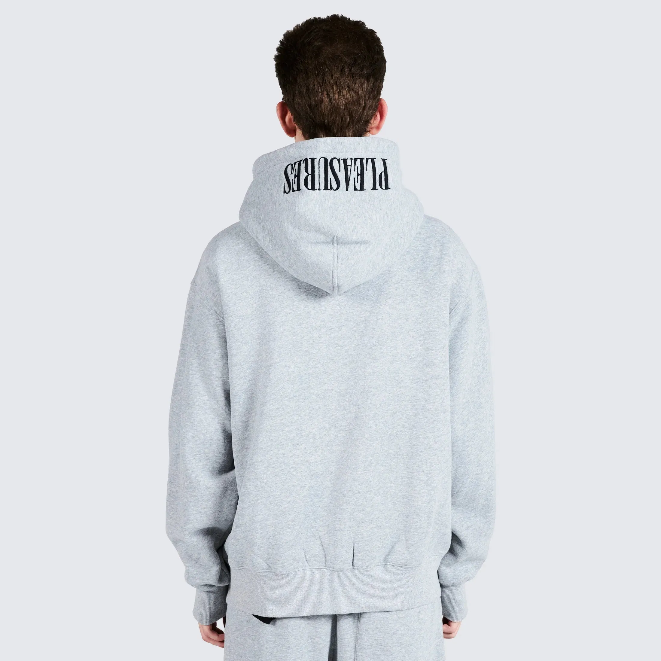 PLEASURES NERD ZIP UP HOODIE