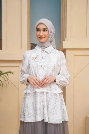 Malqaf Shirt Snowy Pearl