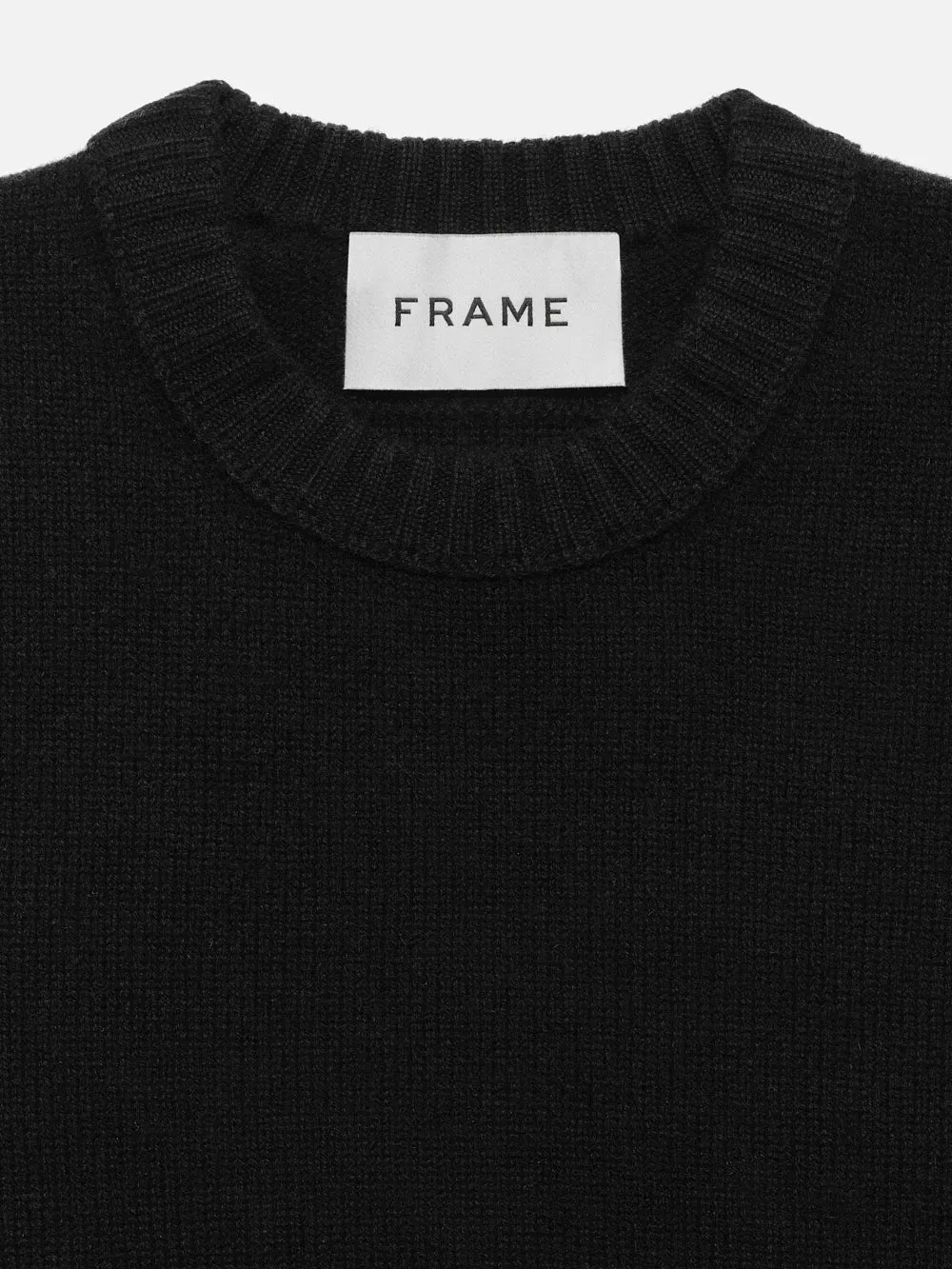 Men's Cashmere Crewneck Sweater -- Noir