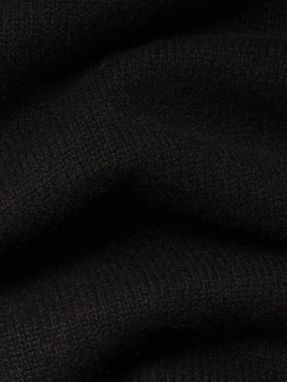 Men's Cashmere Crewneck Sweater -- Noir