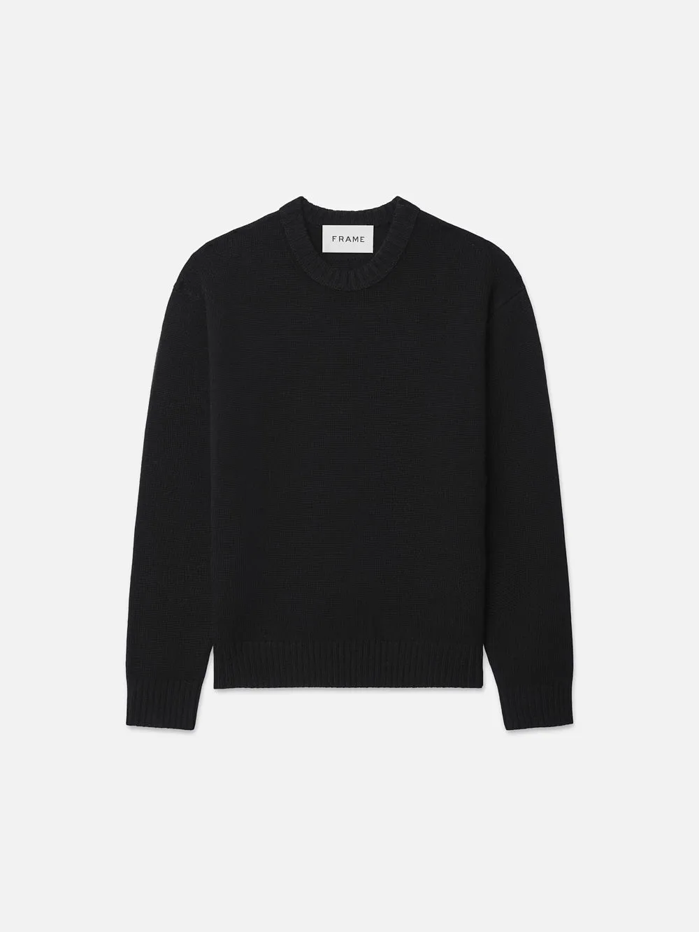 Men's Cashmere Crewneck Sweater -- Noir