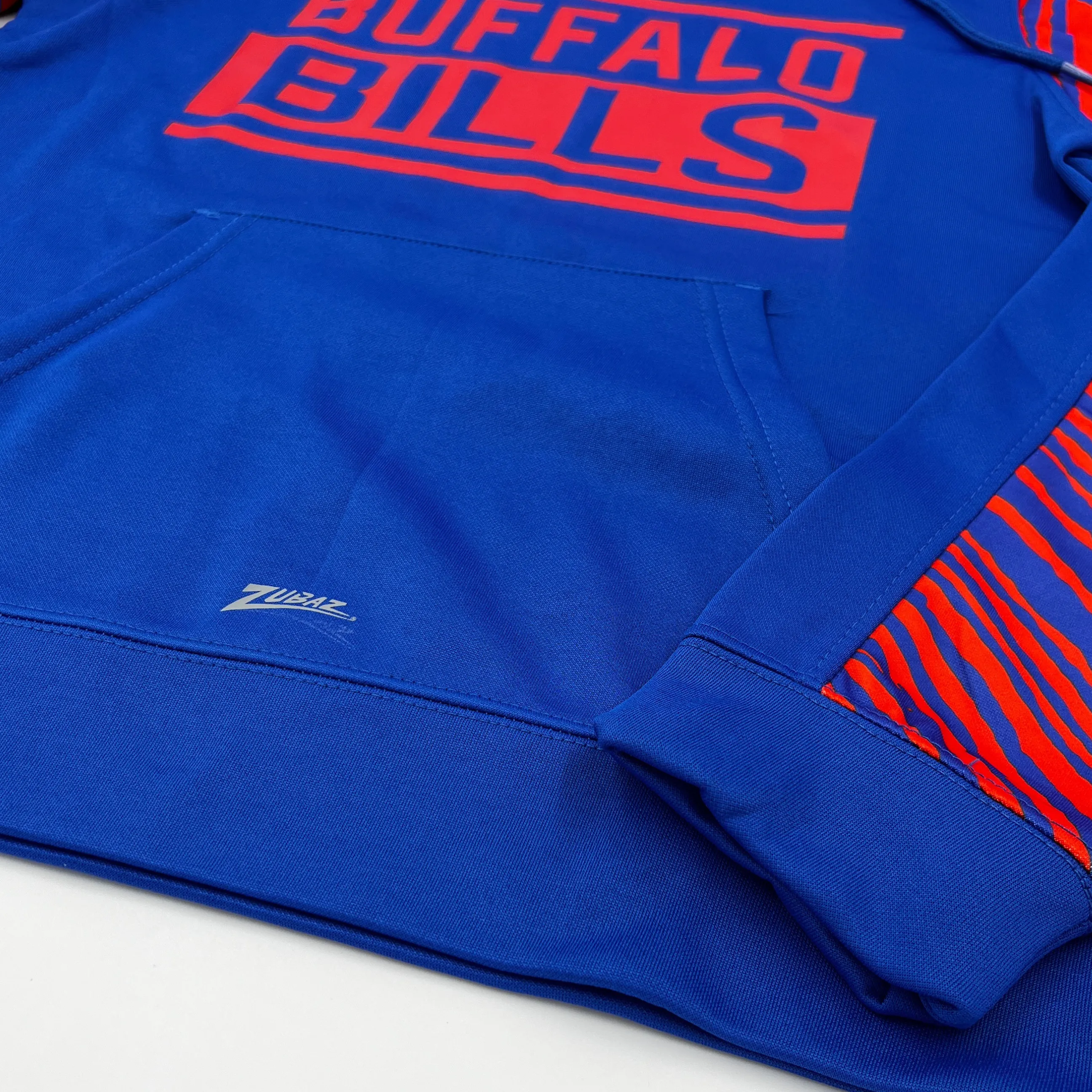 Zubaz Buffalo Bills Royal & Red Hoodie