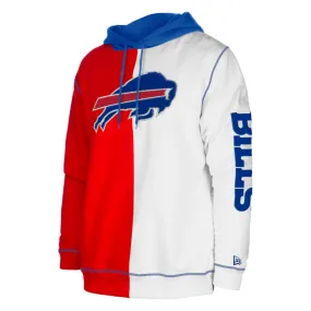 New Era Buffalo Bills Red & White Hoodie