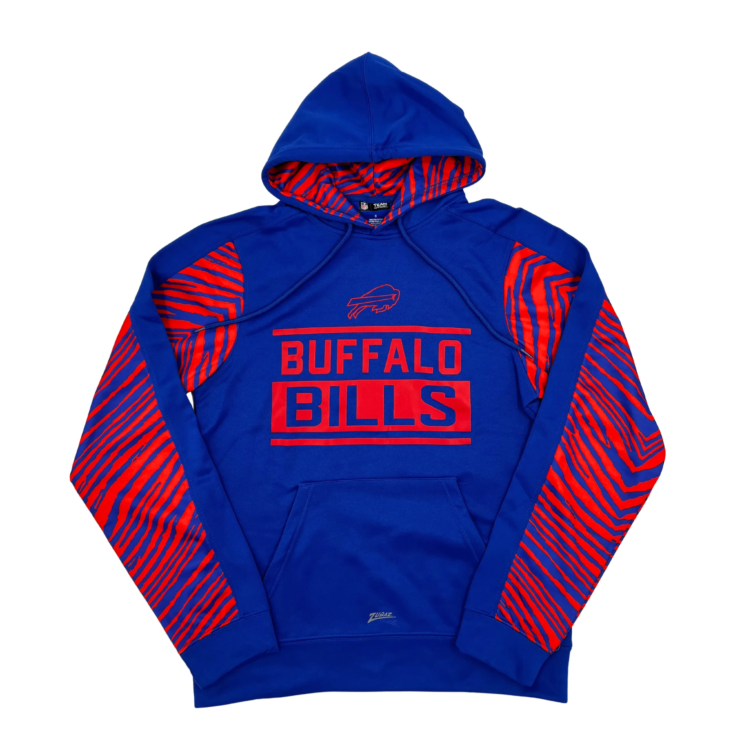 Zubaz Buffalo Bills Royal & Red Hoodie