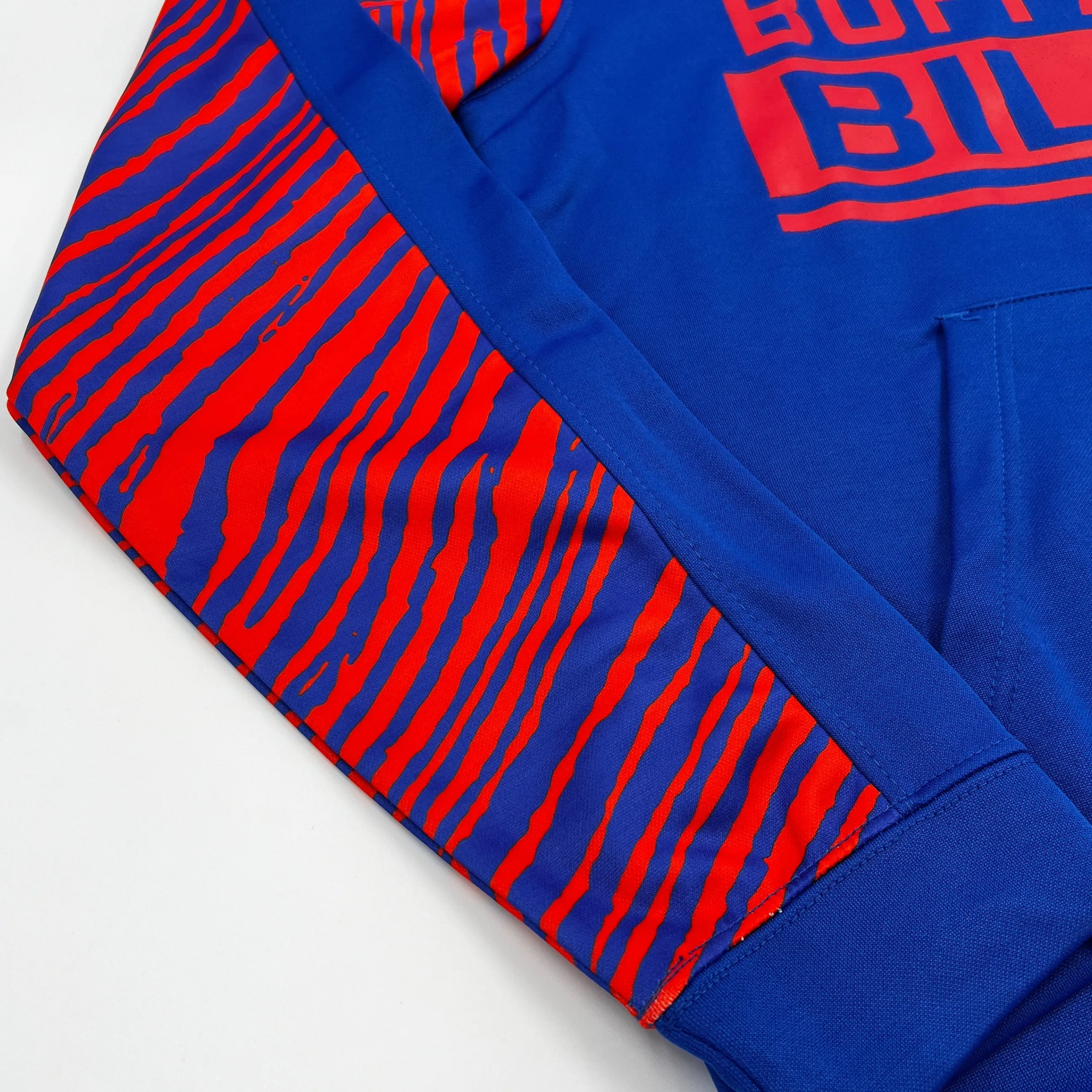 Zubaz Buffalo Bills Royal & Red Hoodie