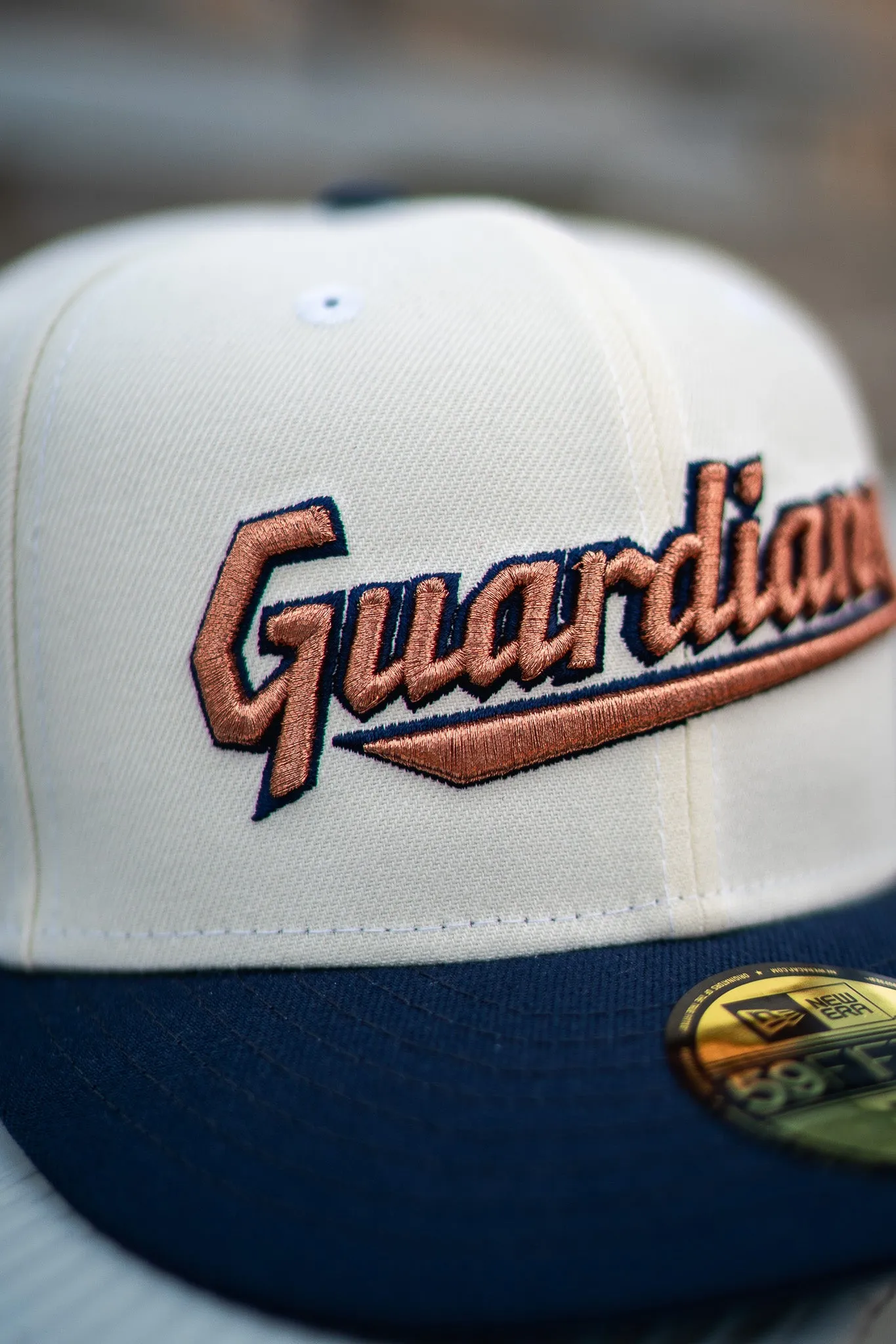 New Era Cleveland Guardians Sky UV (Off White/Navy)