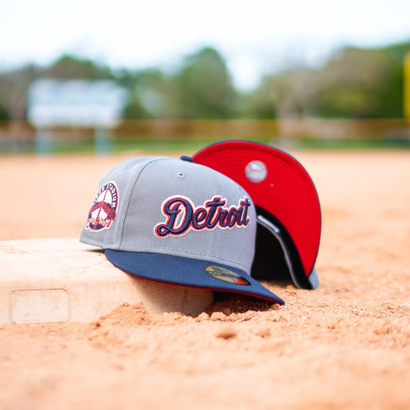 New Era Detroit Tigers Stadium Red UV (Grey/Navy)